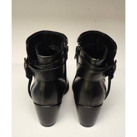 B.Ø.C Women's Shea Faux Leather Booties Size 8M Color Black - Picture 7 of 11